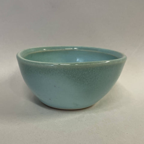AY - Small light blue glazed ceramic planter - Paradise Found Nursery