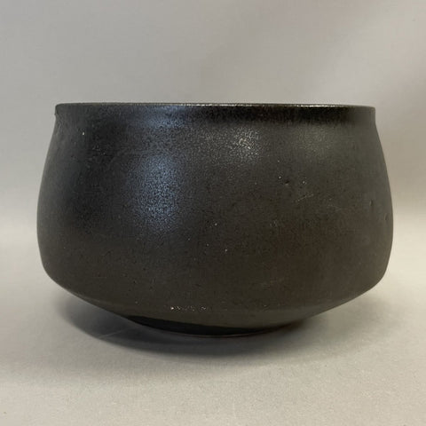 BI - Medium black glazed ceramic planter - Paradise Found Nursery