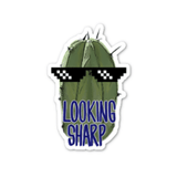Looking Sharp Prickly Cactus Vinyl Sticker
